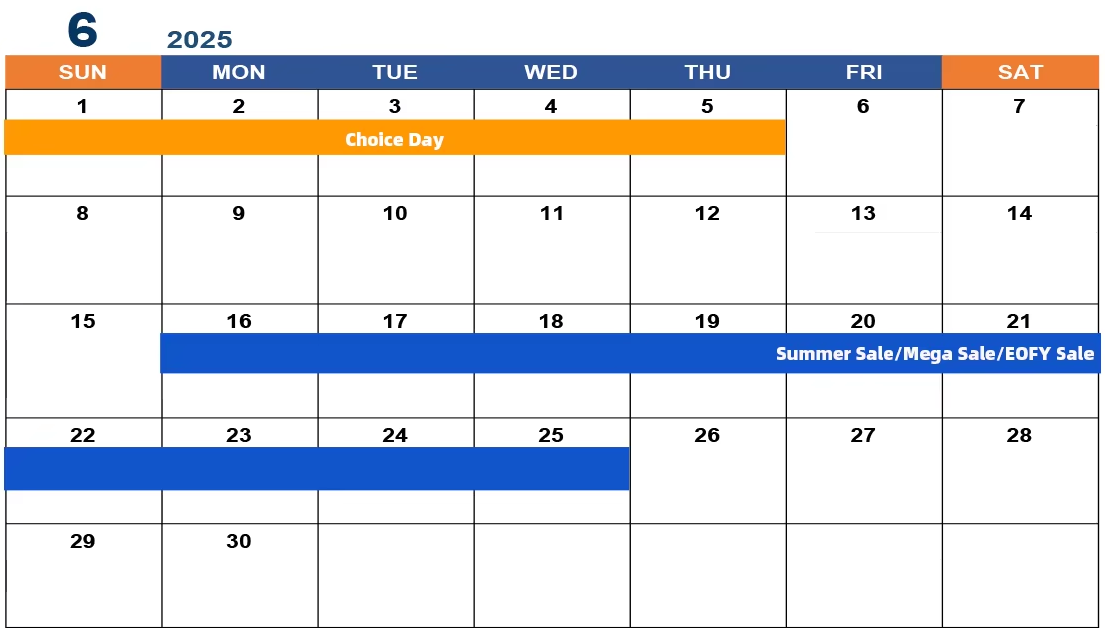 알리익스프레스 6월 프로모션 일정