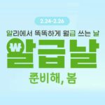 알리익스프레스 2월 알급날