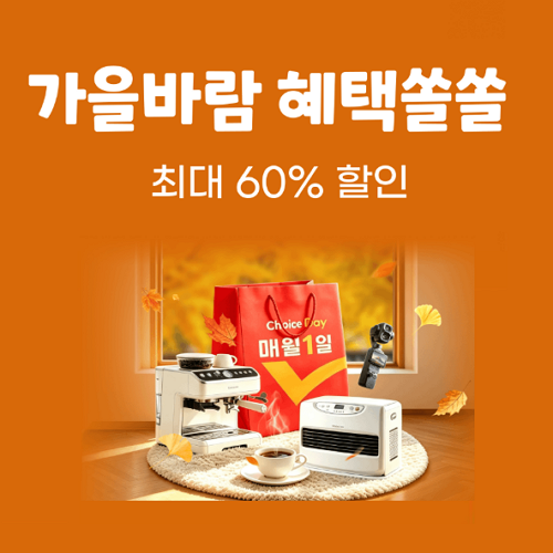알리익스프레스 10월 초이스 데이